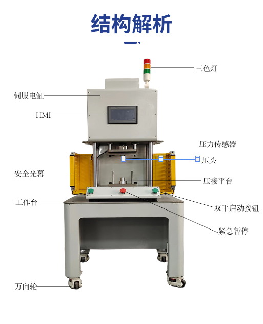 揭秘2T四柱軸承伺服壓力機(jī)：智能自動(dòng)化的工業(yè)明珠